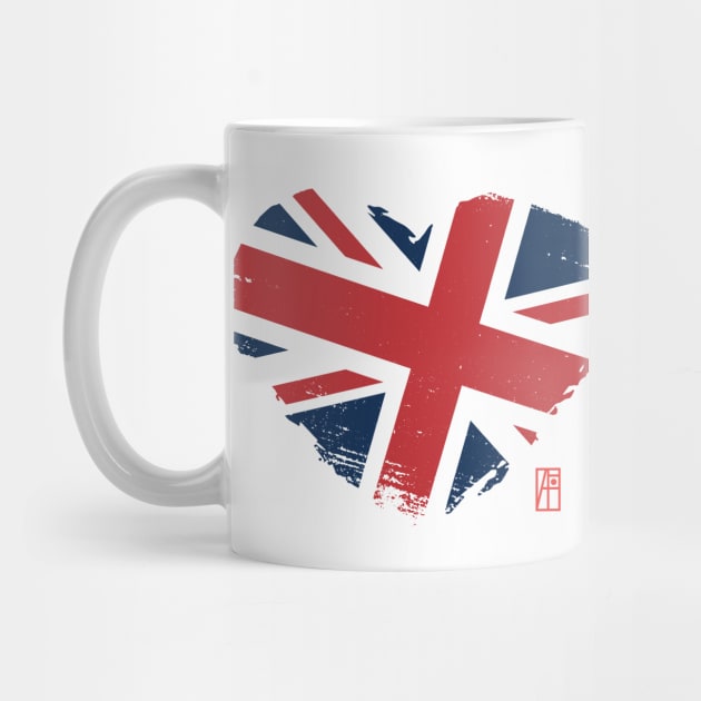 I love my country. I love Great Britain. I am a patriot. In my heart, there is always the flag of the United Kingdom. by ArtProjectShop